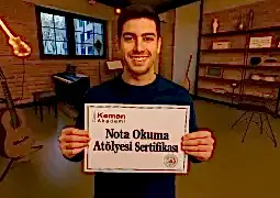 nota okuma atölyesi sertifikası